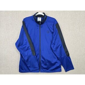 AND1 Mens Streak Full Zip Track Jacket Blue Black XL ANM19BZS04